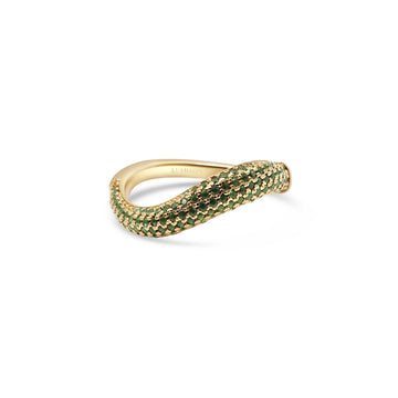 Serpentina Ring – Emerald Edition