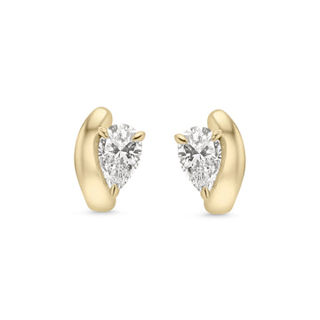Serpentina Solitaire Earrings